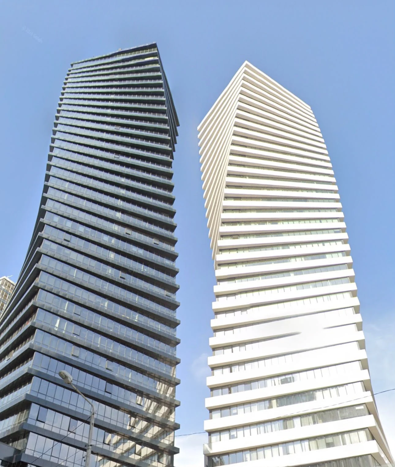Axis Towers on Chavchavadze Avenue, Vake, Tbilisi — exterior of the twin-tower development