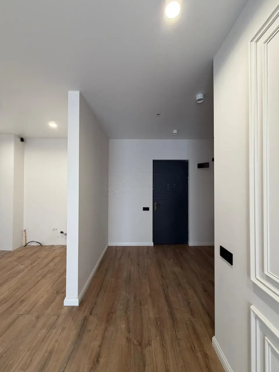 2-room apartment for sale on Politkovskaya Street 40a, Saburtalo, Tbilisi — entrance hallway