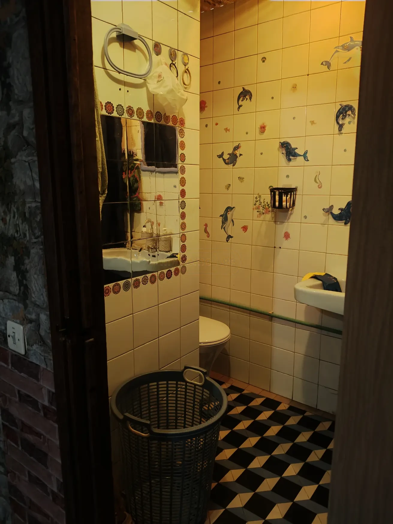 3-room apartment for rent on Tskneti Street, Vake, Tbilisi — bathroom